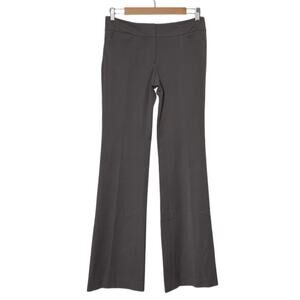 NWT LOFT Marisa Modern Flare Dress Pants with Stretch Women's Size 2 in Gray